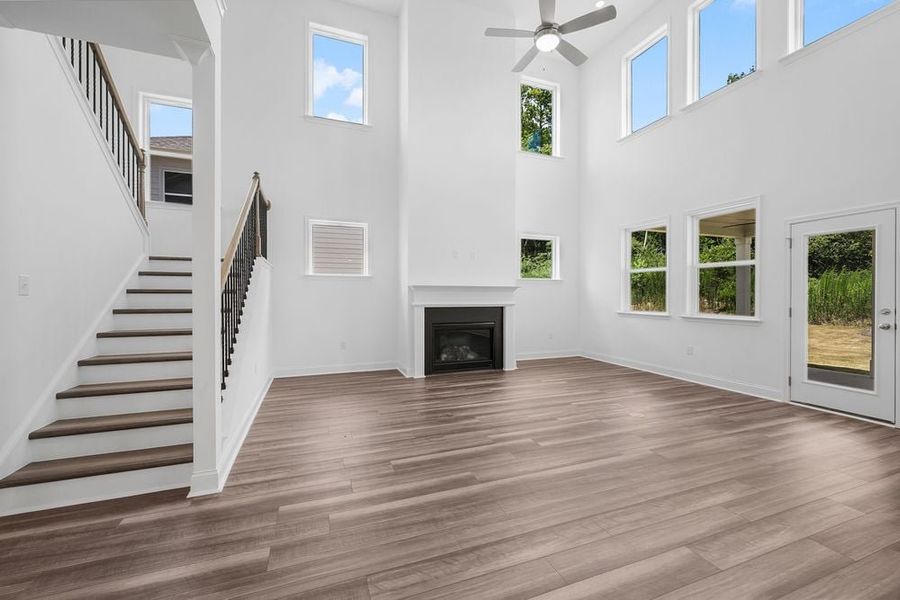 Spacious, unfurnished interior of a new home in Reserve at Hickory Walk, Kennesaw (Image 10). Spacious, unfurnished interior of a new home in Reserve at Hickory Walk, Kennesaw (Image 10).