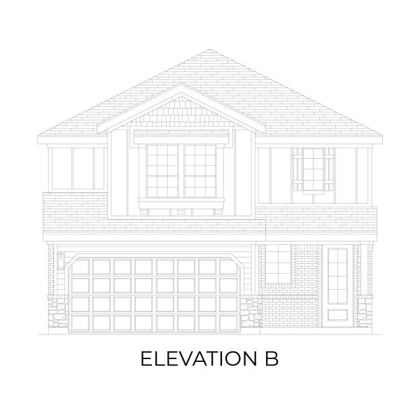 Representative rendering of the exterior for the Jackson F by First Texas Homes (Image 4).