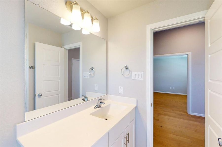 Furnished interior view inside a new home in The Preserve, Justin (Image 9). Furnished interior view inside a new home in The Preserve, Justin (Image 9).