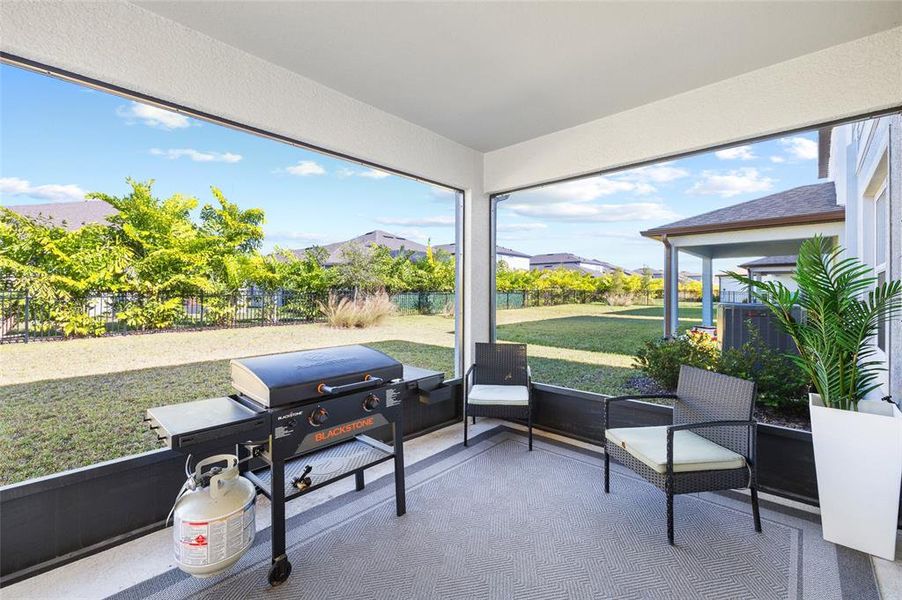 Exterior details and patio area of a home in Waterset, Apollo Beach (Image 4).