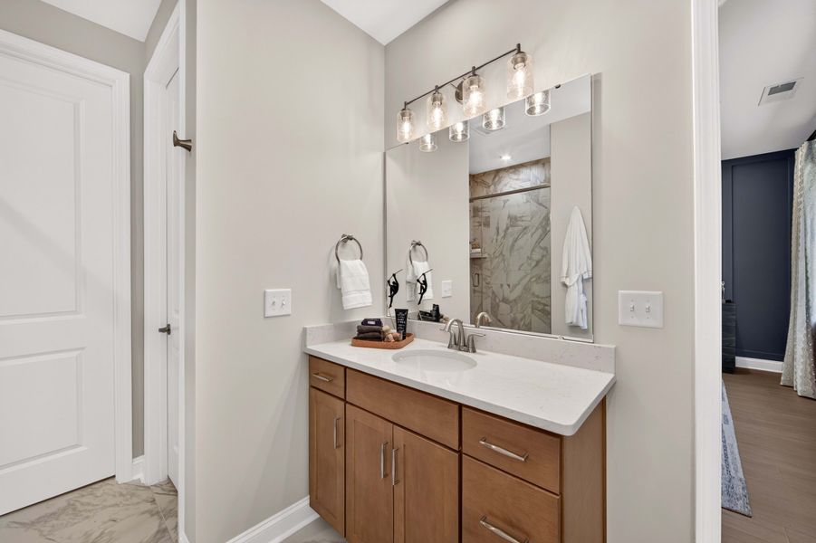 Furnished interior view inside a new home in Southbridge, Fort Mill (Image 24).