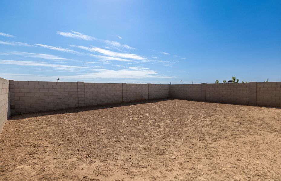 Exterior details and patio area of a home in El Rancho Santa Rosa, Maricopa (Image 4).