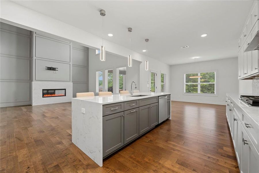 Furnished interior view inside a new home in , Conyers (Image 17).