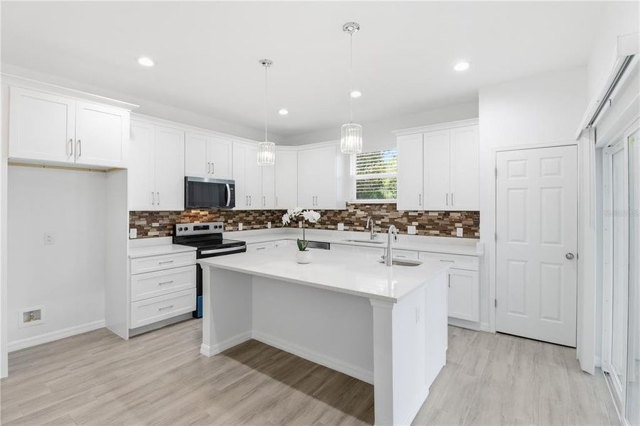 Furnished interior view inside a new home in , Inverness (Image 9).