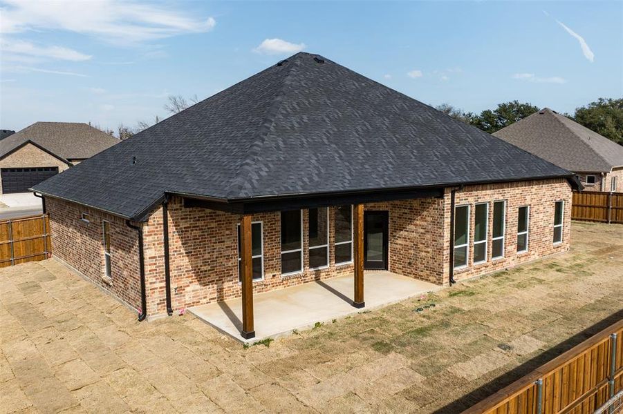 Exterior details and patio area of a home in , Mabank (Image 23). Exterior details and patio area of a home in , Mabank (Image 23).