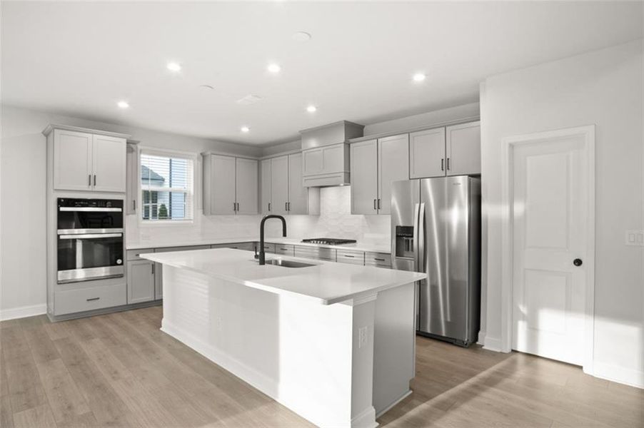 Furnished interior view inside a new home in Hillside Manor, Powder Springs (Image 5).
