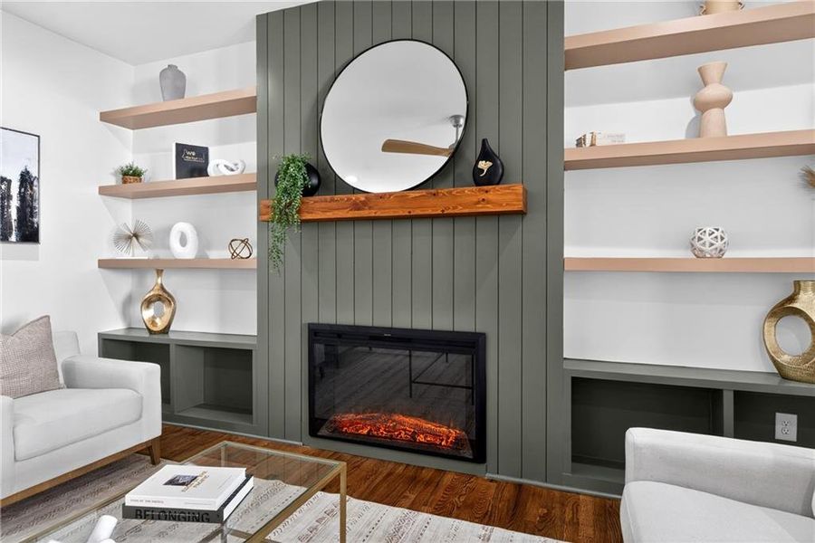 Furnished interior view inside a new home in , Atlanta (Image 7).