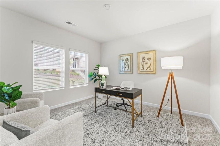 Entry level office/bedroom Entry level office/bedroom