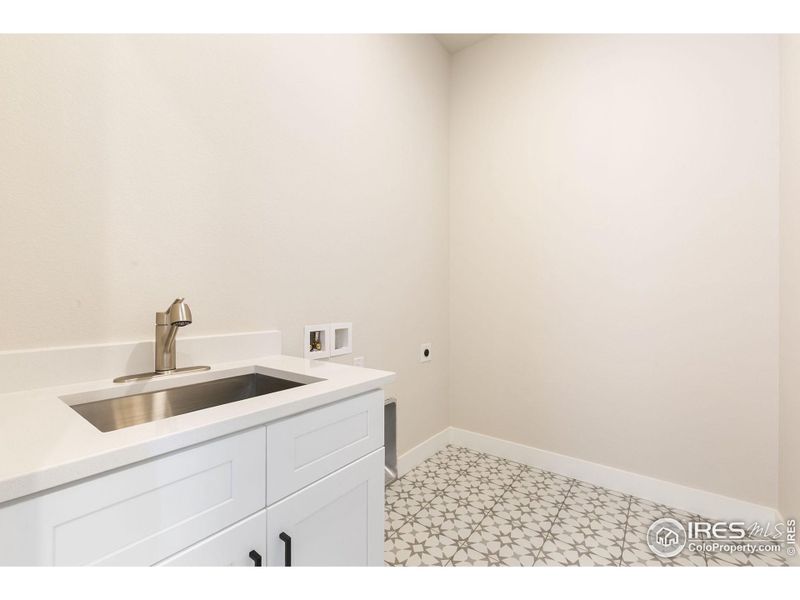 Furnished interior view inside a new home in Festival at RainDance, Windsor (Image 4).