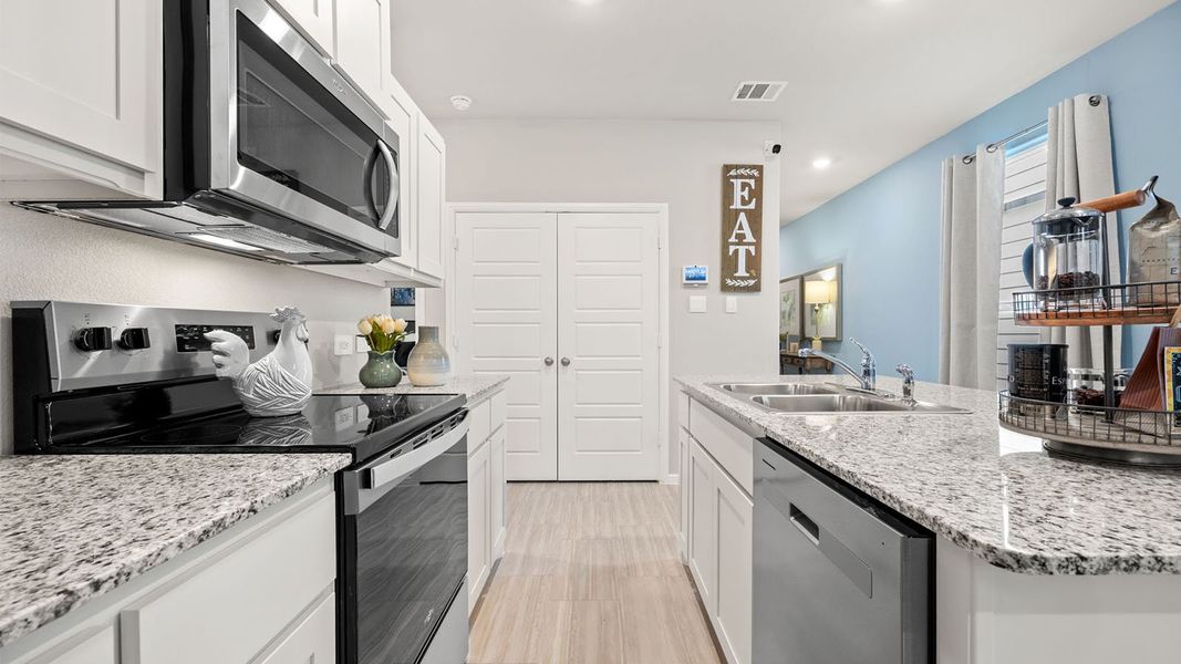 Furnished interior view inside a new home in Orchard Village, Fort Worth (Image 22).