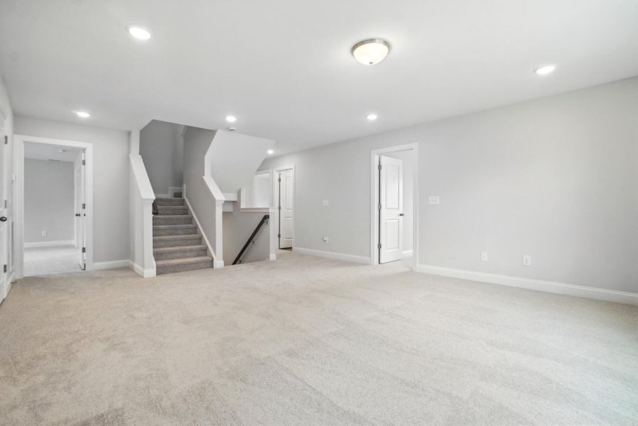 Spacious, unfurnished interior of a new home in Hampton Woods, Charlotte (Image 30). Spacious, unfurnished interior of a new home in Hampton Woods, Charlotte (Image 30).