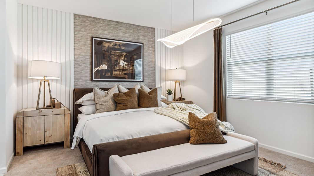 Furnished interior view inside a new home in Copper Falls, Buckeye (Image 16).