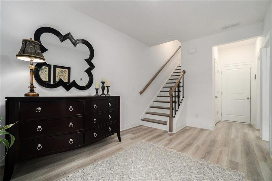 Furnished interior view inside a new home in , Smyrna (Image 22).