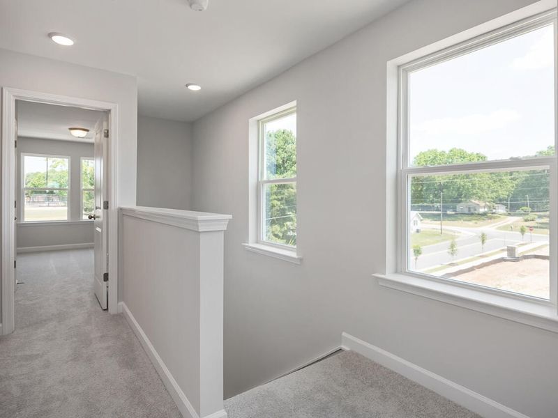 Spacious, unfurnished interior of a new home in Camden Park, Knightdale (Image 37). Spacious, unfurnished interior of a new home in Camden Park, Knightdale (Image 37).