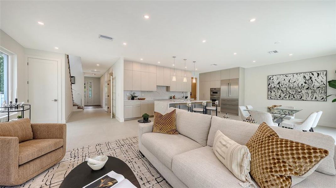 Furnished interior view inside a new home in , Sarasota (Image 28). Furnished interior view inside a new home in , Sarasota (Image 28).