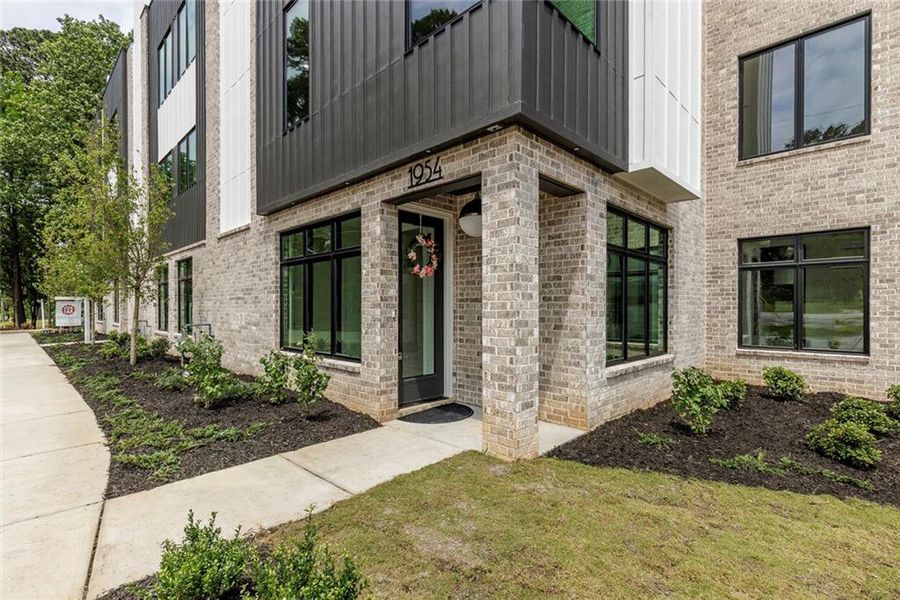 Front exterior of a new home in , Chamblee, GA, highlighting curb appeal (Image 30). Front exterior of a new home in , Chamblee, GA, highlighting curb appeal (Image 30).
