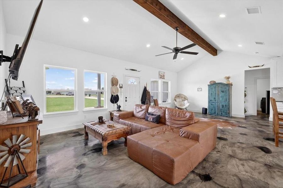 Furnished interior view inside a new home in , Poolville (Image 19).