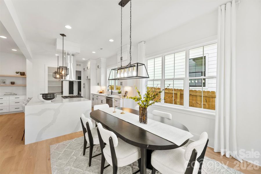 Furnished interior view inside a new home in , Charlotte (Image 12). Furnished interior view inside a new home in , Charlotte (Image 12).