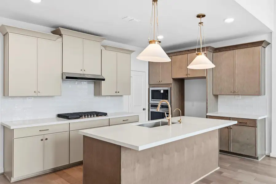 Functional layout designed for both daily living and entertaining