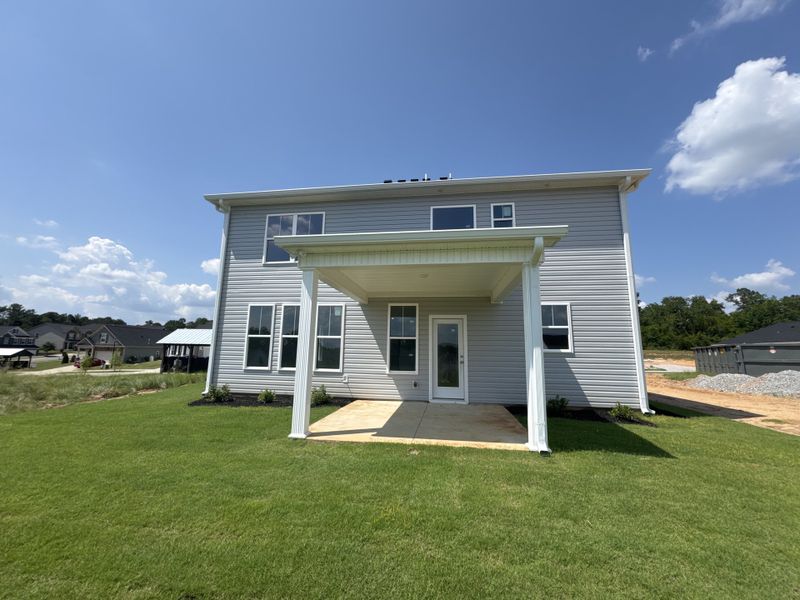 Exterior details and patio area of a home in Windsor, North Augusta (Image 3).