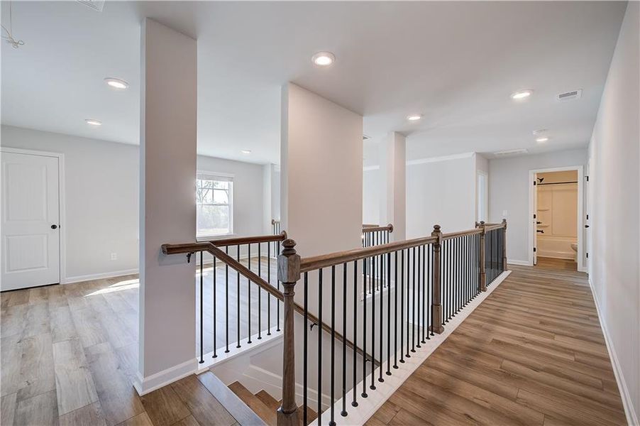 Spacious, unfurnished interior of a new home in Cambria at Traditions, Hampton (Image 25). Spacious, unfurnished interior of a new home in Cambria at Traditions, Hampton (Image 25).