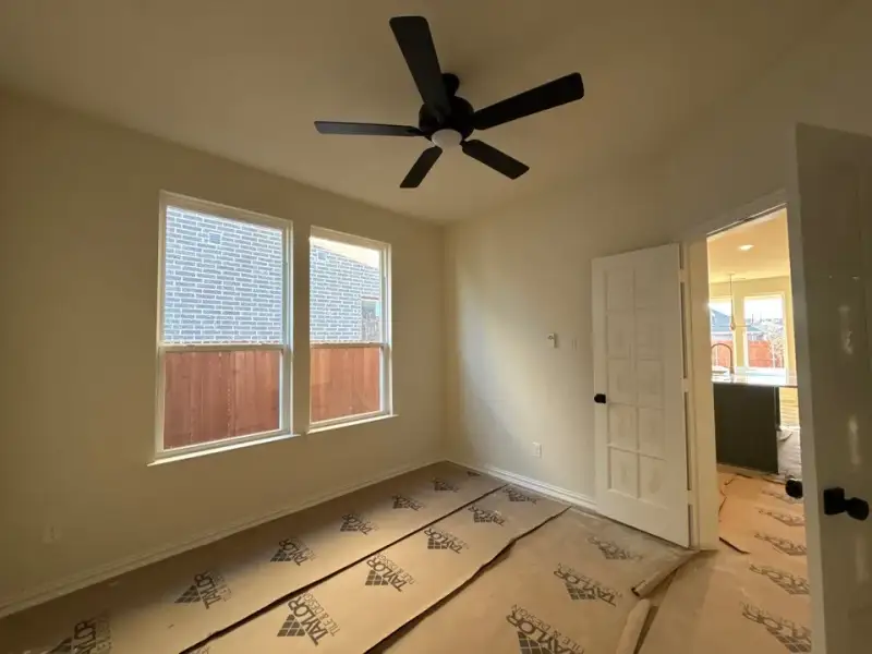 In-progress construction of a new home in Morningstar, Aledo, TX (Image 10).