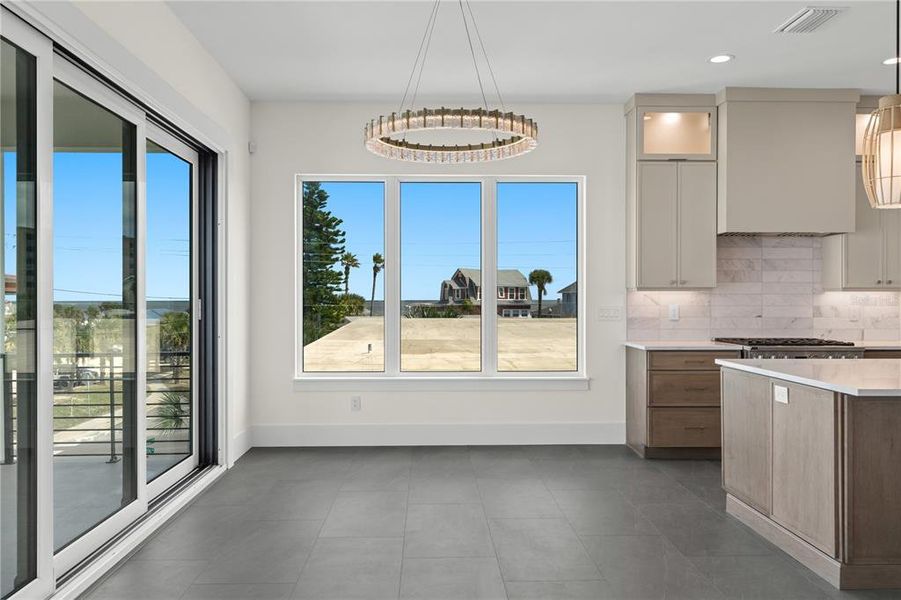 Exterior details and patio area of a home in , New Smyrna Beach (Image 73).