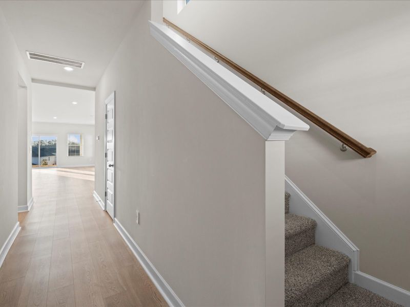 Spacious, unfurnished interior of a new home in Brayfield Manor - Heritage Collection, Wellford (Image 13).