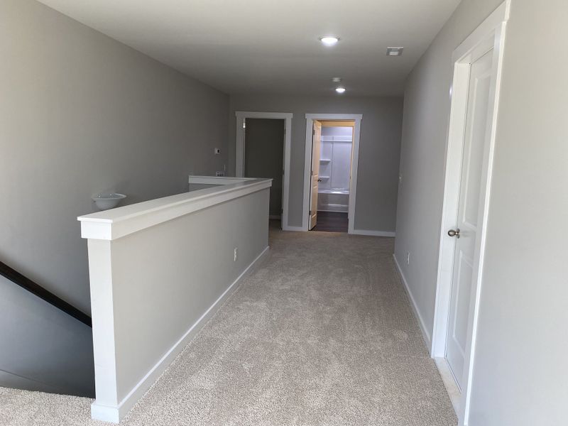 Representative unfurnished interior of a home built from the Grant by Foundation Home Builders LLC in Old Hickory Crossing, Mocksville (Image 21).