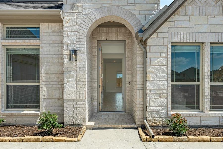 Exterior details and patio area of a home in Wildflower Ranch 60-65, Justin (Image 23). Exterior details and patio area of a home in Wildflower Ranch 60-65, Justin (Image 23).