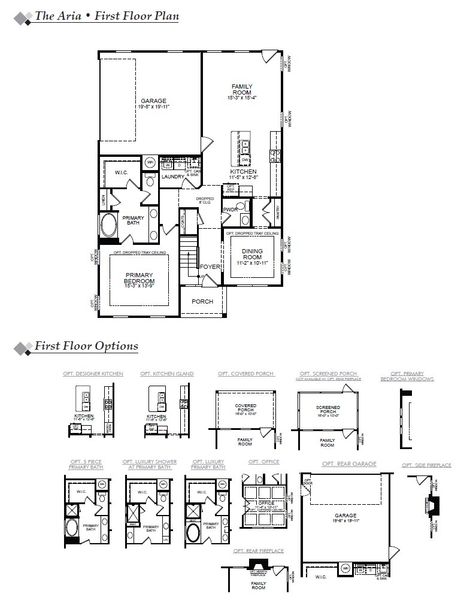 2D floor plan layout of this home in Colleton Park, Aiken, SC (Image 3).