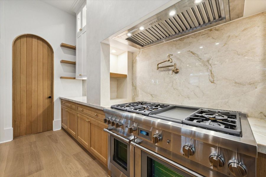 Luxury appliances, uncompromising finishes, this kitchen is one of a kind*Picture is of a recently constructed home by the builder.  1519 Candlelight will be similar in quality, but these pictures are not meant to be an exact representation of the new home. Specs of home may change at sole discretion of the seller.