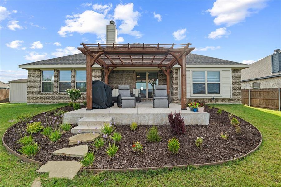 Front exterior of a new home in , Mansfield, TX, highlighting curb appeal (Image 2). Front exterior of a new home in , Mansfield, TX, highlighting curb appeal (Image 2).