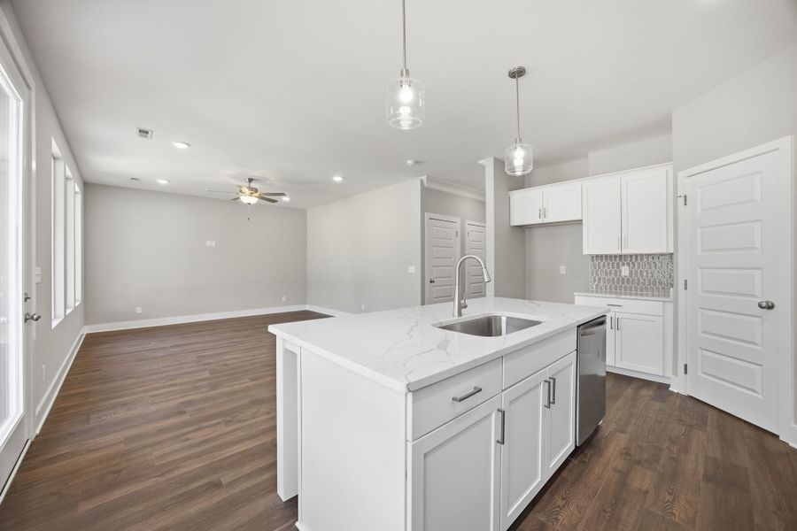 Furnished interior view inside a new home in Givens Park, Chattanooga (Image 9). Furnished interior view inside a new home in Givens Park, Chattanooga (Image 9).