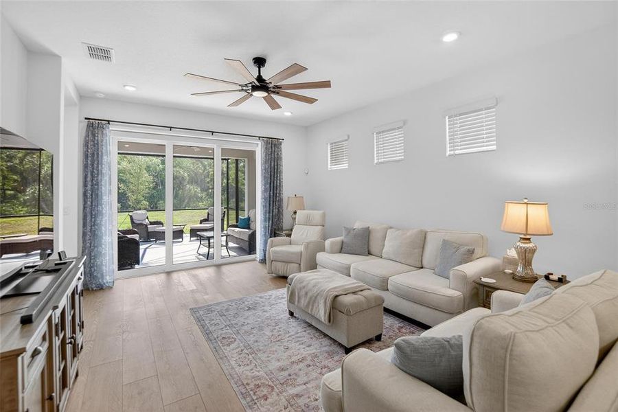 Furnished interior view inside a new home in , Palmetto (Image 56). Furnished interior view inside a new home in , Palmetto (Image 56).