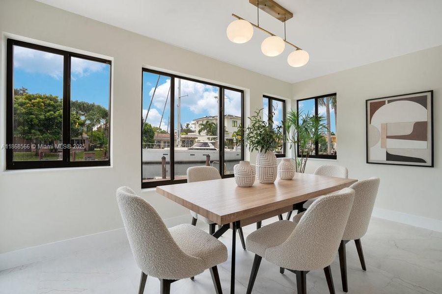 Furnished interior view inside a new home in , Fort Lauderdale (Image 11). Furnished interior view inside a new home in , Fort Lauderdale (Image 11).