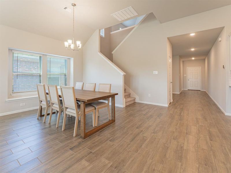 Furnished interior view inside a new home in , Fort Worth (Image 13).
