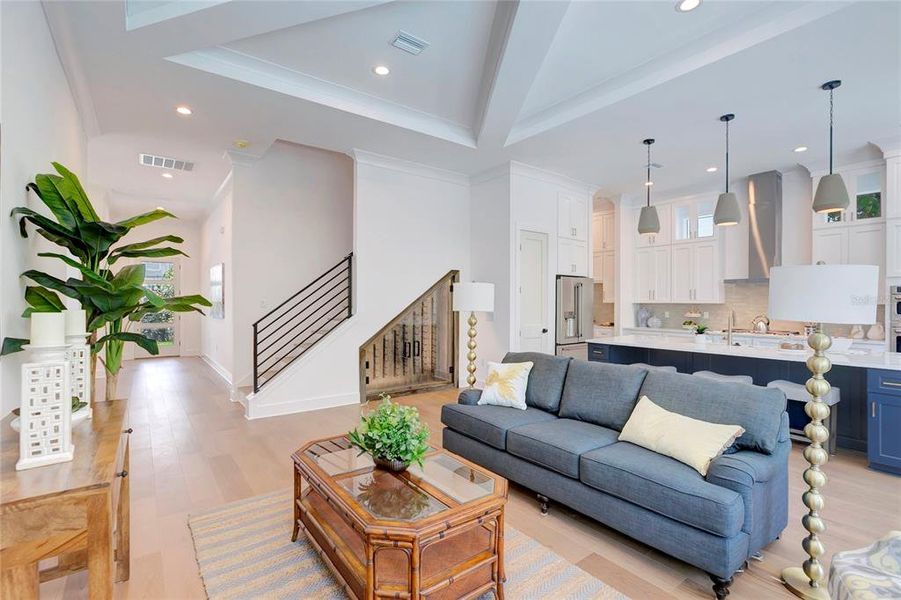 Furnished interior view inside a new home in , Tampa (Image 56).