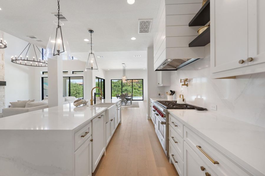 Furnished interior view inside a new home in , Austin (Image 6).