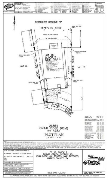 Plot plan