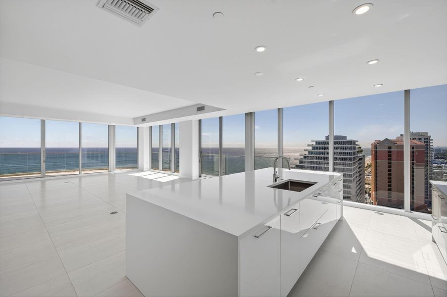 Furnished interior view inside a new home in , Fort Lauderdale (Image 12).
