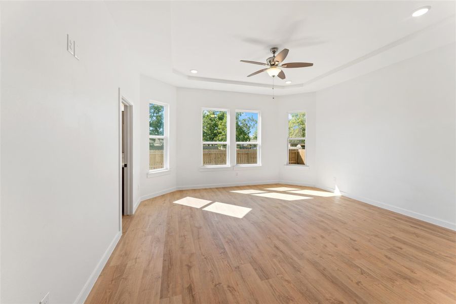 Master Bedroom with tons of natural light