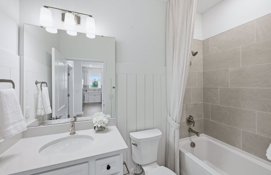 Representative furnished interior of a home built from the Ellenwood by Del Webb in Del Webb Explore North River Ranch, Parrish (Image 16).