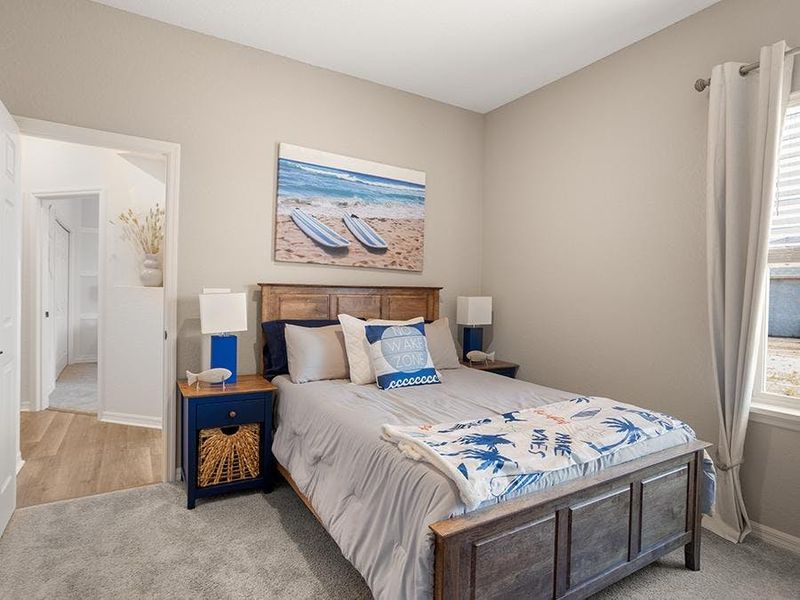 Secondary bedrooms provide space for everyone in your household - Westin II by Highland Homes