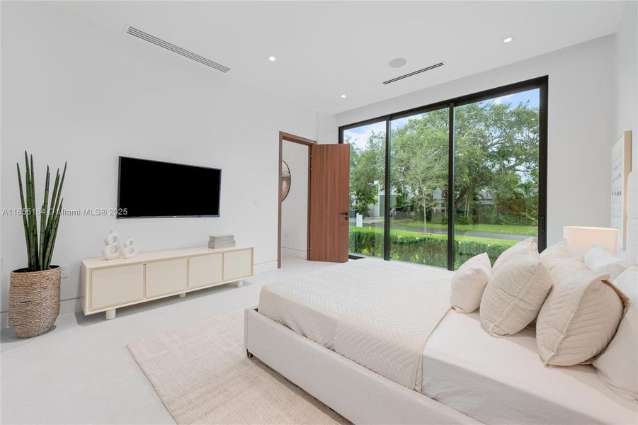 Furnished interior view inside a new home in , Miami (Image 37). Furnished interior view inside a new home in , Miami (Image 37).