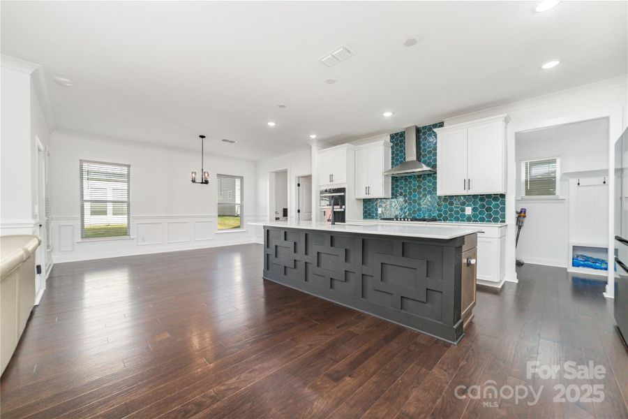 Furnished interior view inside a new home in Cannon Run, Concord (Image 21).