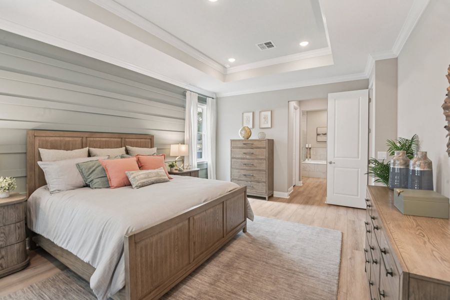 Representative furnished interior of a home built from the Livorno by Maronda Homes in Royal Highlands, Weeki Wachee (Image 15).