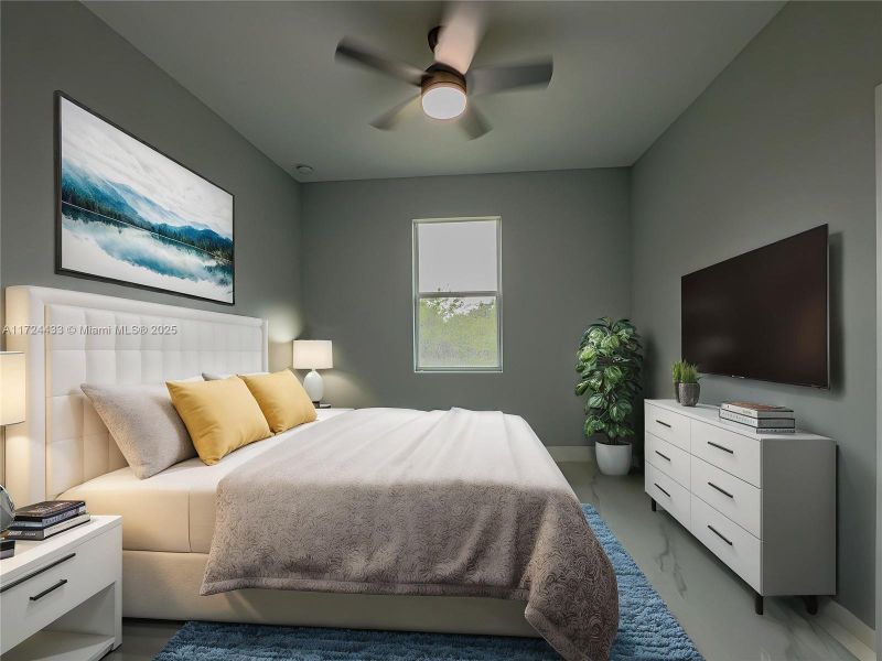 Furnished interior view inside a new home in , Lehigh Acres (Image 19).