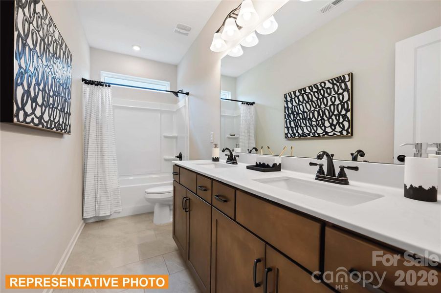Furnished interior view inside a new home in Cedar Meadows, Monroe (Image 6).