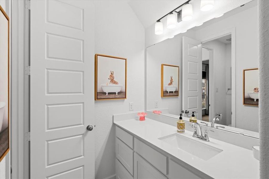 Furnished interior view inside a new home in North Sky, Celina (Image 17).